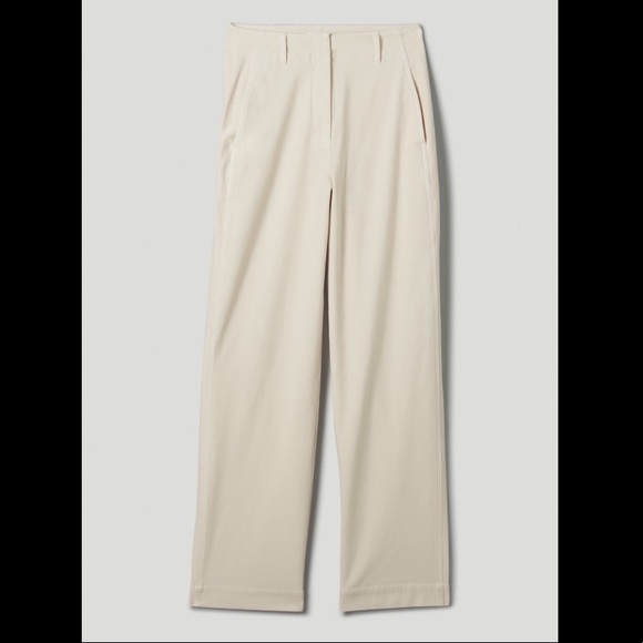 NWOT Aritzia Wilfred Ascendant Wide Leg Pant Birch Size 4 - Picture 3 of 4